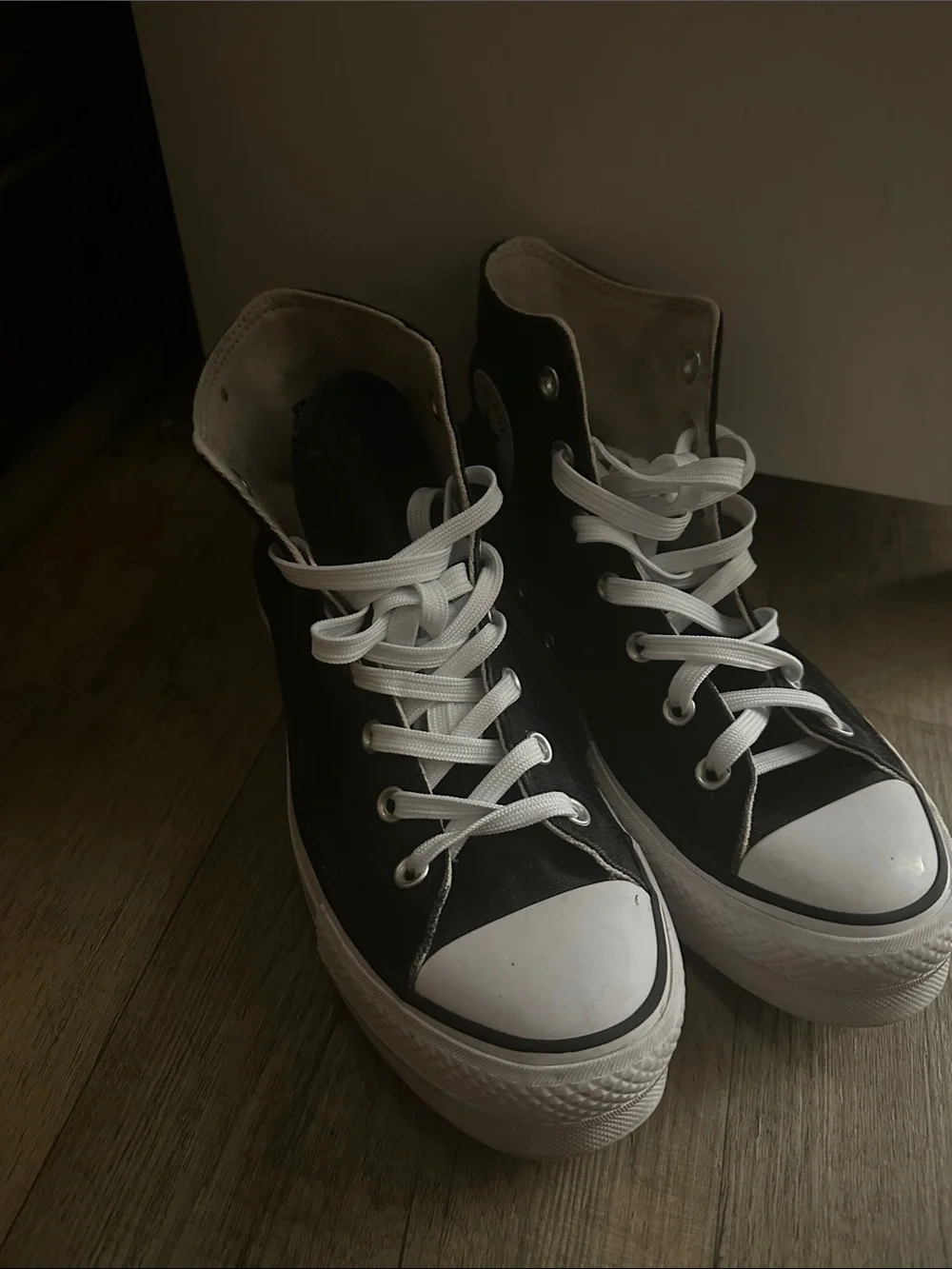 Converse Black High-Top Chukka Boots with White Accents Euphoria Zedaya Kicks